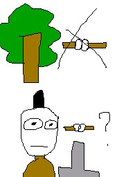 絵心ない下手な絵(画伯)で小倉百人一首34