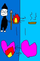 絵心ない下手な絵(画伯)で小倉百人一首49