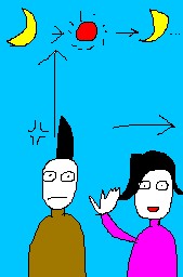 絵心ない下手な絵(画伯)で小倉百人一首52