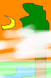 絵心ない下手な絵(画伯)で小倉百人一首64