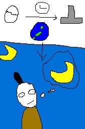 絵心ない下手な絵(画伯)で小倉百人一首68