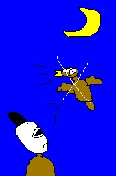 絵心ない下手な絵(画伯)で小倉百人一首81