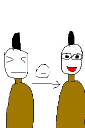絵心ない下手な絵(画伯)で小倉百人一首84