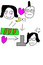 絵心ない下手な絵(画伯)で小倉百人一首88