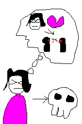 絵心ない下手な絵(画伯)で小倉百人一首89
