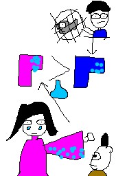 絵心ない下手な絵(画伯)で小倉百人一首90