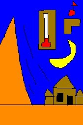 絵心ない下手な絵(画伯)で小倉百人一首94