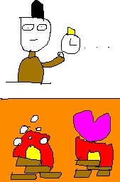 絵心ない下手な絵(画伯)で小倉百人一首97