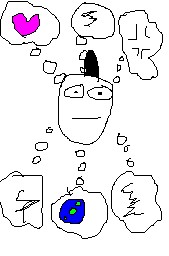 絵心ない下手な絵(画伯)で小倉百人一首99